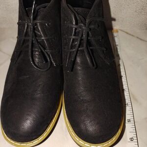 Steve Harvey Boys Black Suede‎ Ankle Boots